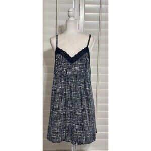 Sleep by Cacique Size 18-20 Marled Chemise Lace Inserts Sleepwear